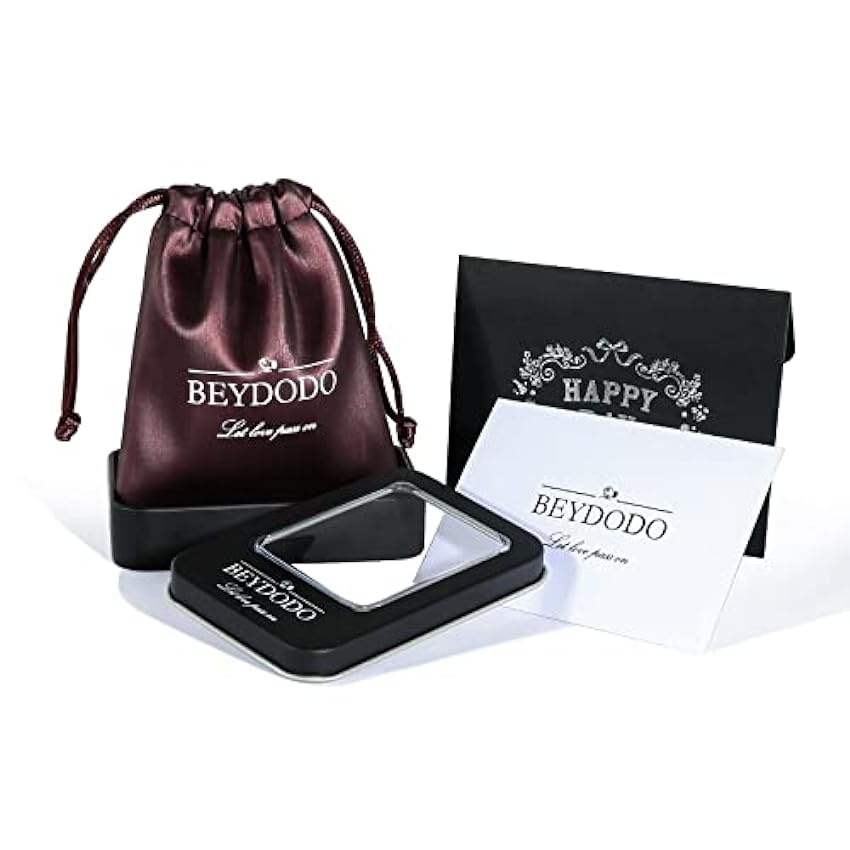 Beydodo Parure Bijoux Femme Plaqué Or, Kit Collier et Boucles d´Oreilles Femme avec Perle et Zirconium YS3sVzdC
